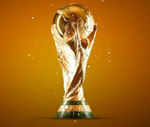 Trofeo de la Copa del Mundo. Getty Images. Trofeo de la Copa del Mundo. Getty Images.