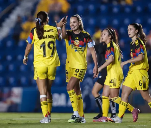 Las Águilas se dieron un festín en Ciudad de los Deportes (X: @AmericaFemenil) Las Águilas se dieron un festín en Ciudad de los Deportes (X: @AmericaFemenil)