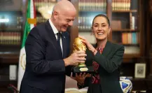 Mundial 2026: Claudia Sheinbaum y Gianni Infantino se reúnen; México será sede de la inauguración