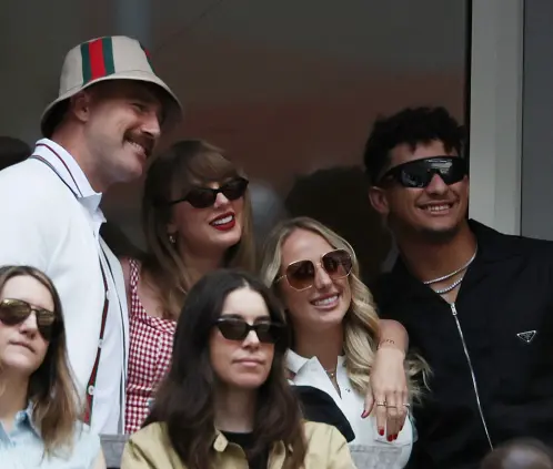 Travis Kelce y Taylor Swift: la boda que paralizará Estados Unidos. (Photo by Al Bello/Getty Images) Travis Kelce y Taylor Swift: la boda que paralizará Estados Unidos. (Photo by Al Bello/Getty Images)