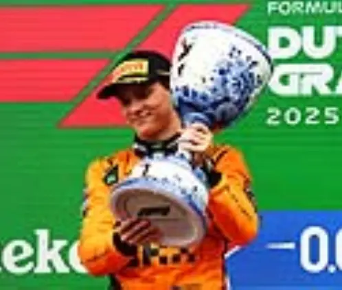Oscar Piastri ya empieza a soñar con ser Campeón Mundial tras hacer el Grand Slam en el GP de Países Bajos. Getty Images Oscar Piastri ya empieza a soñar con ser Campeón Mundial tras hacer el Grand Slam en el GP de Países Bajos. Getty Images
