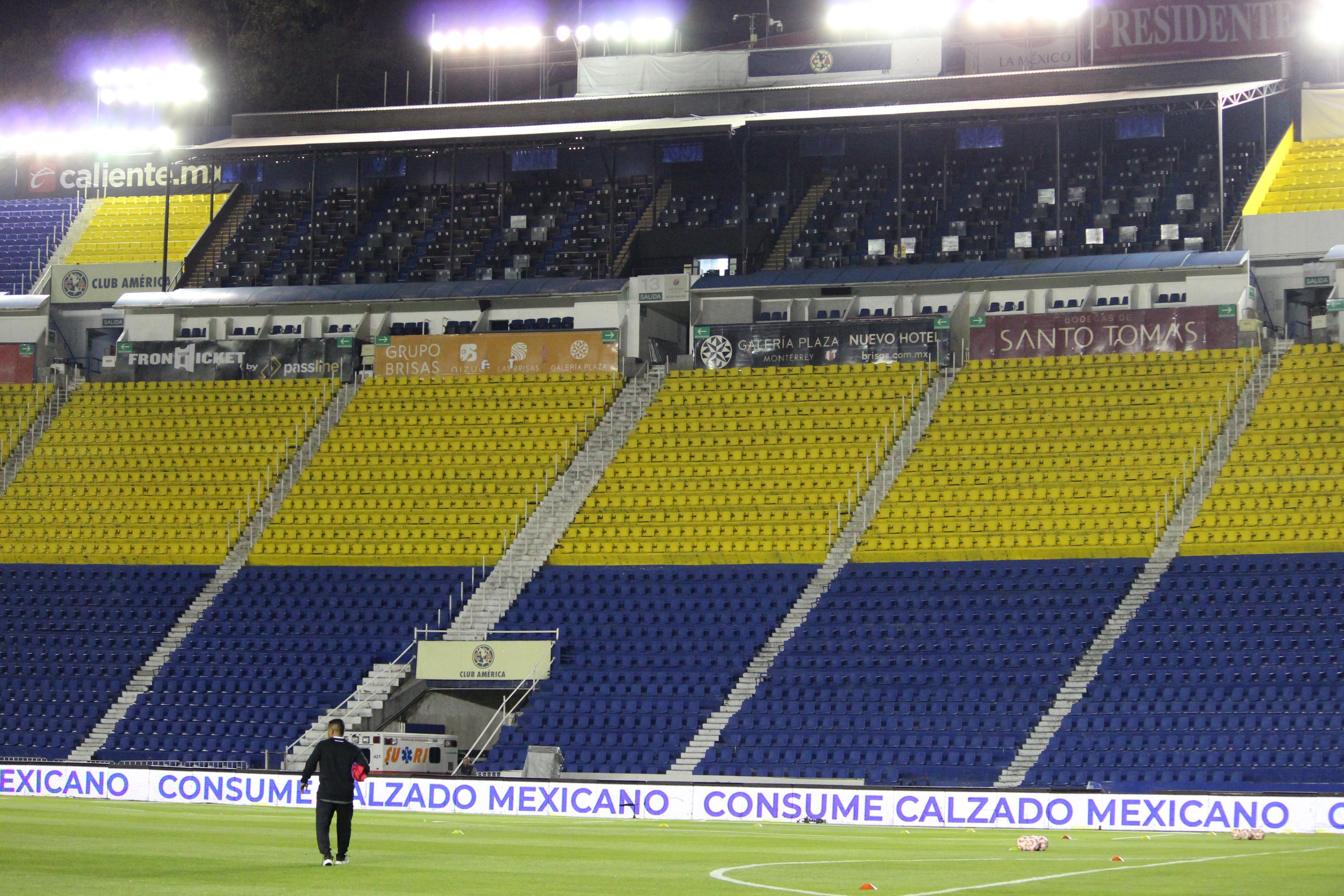 Estadio sin vida