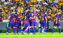 ¡Noche mágica! Barcelona se impone 3-2 ante Tigres en el juego de leyendas