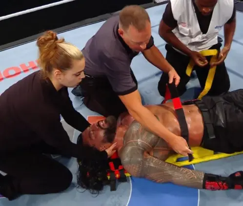 Roman Reigns se alejará de la WWE al menos por un mes para grabar la película Street Fighter. @WWE Roman Reigns se alejará de la WWE al menos por un mes para grabar la película Street Fighter. @WWE