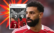 ¡Se enojó! Mohamed Salah se hace viral por defender a ex compañeros de Liverpool
