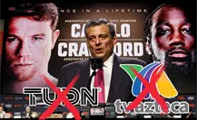 Mauricio Sulaimán lamenta que pelea Canelo vs. Crawford no pase en TV Abierta