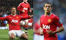 ¿Y si Chicharito seguía en el Manchester United? Esto habría sido de su carrera, según la IA