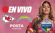 EN VIVO | NFL:  Chargers 10-3 Chiefs desde Brasil, Mahomes detenido en Zona Roja