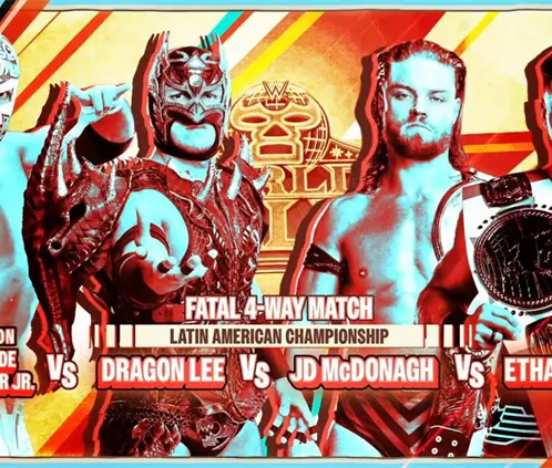 El Campeonato Latinoamericano de Lucha Libre AAA estará en disputa en Worlds Collide. @WWE El Campeonato Latinoamericano de Lucha Libre AAA estará en disputa en Worlds Collide. @WWE