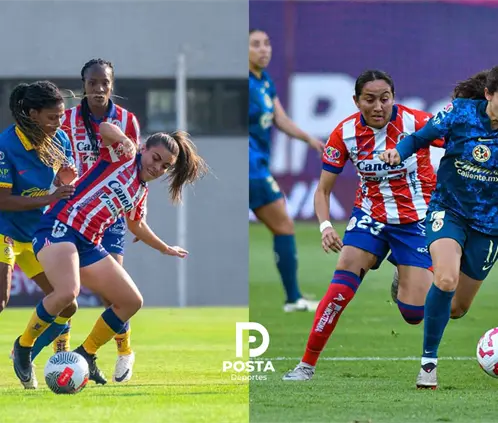 América Femenil vs Atlético de San Luis Femenil. Crestomatia. América Femenil vs Atlético de San Luis Femenil. Crestomatia.