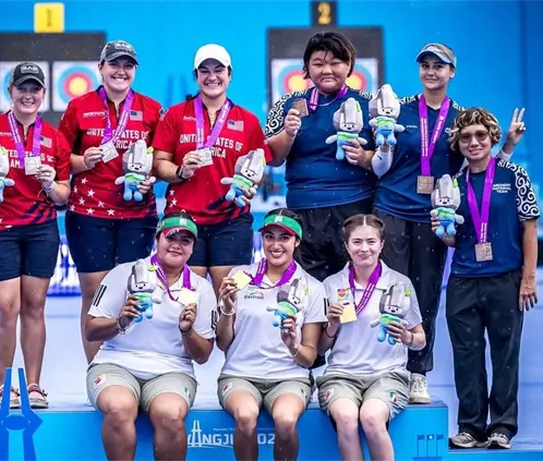 México ganó su primera medalla de oro en el Campeonato Mundial de Tiro con Arco. @CONADE México ganó su primera medalla de oro en el Campeonato Mundial de Tiro con Arco. @CONADE