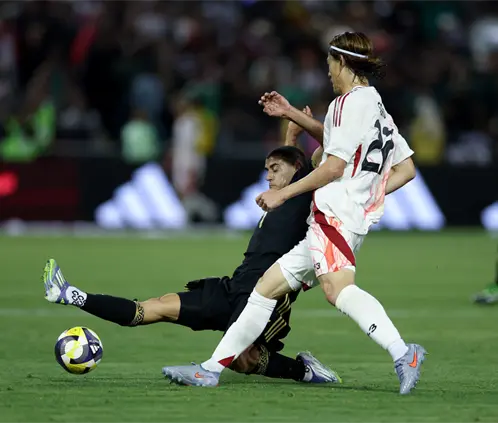 Germán Berterame le costó el triunfo a la Selección Mexicana en su amistoso contra Japón. Getty Images Germán Berterame le costó el triunfo a la Selección Mexicana en su amistoso contra Japón. Getty Images