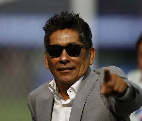 Jorge Campos se robó el show durante el México vs Japón en la televisión japonesa. Getty Images Jorge Campos se robó el show durante el México vs Japón en la televisión japonesa. Getty Images