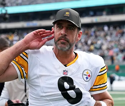 Aaron Rodgers responde con dardo a los New York Jets: Fue un placer recordarles que... (Photo by Mitchell Leff/Getty Images) Aaron Rodgers responde con dardo a los New York Jets: Fue un placer recordarles que... (Photo by Mitchell Leff/Getty Images)