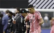 MLS suspende a Luis Suárez por escupitajo en la Final de la Leagues Cup