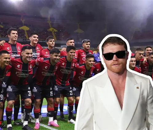 Canelo Álvarez habló sobre la posibilidad de incursionar en la Liga MX con el Atlas, previo a subir al ring con Terence Crawford. Canelo Álvarez habló sobre la posibilidad de incursionar en la Liga MX con el Atlas, previo a subir al ring con Terence Crawford.