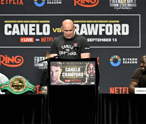 Así es como se podrá disfrutar el Canelo vs. Crawford, una de las peleas más esperadas de los últimos años.