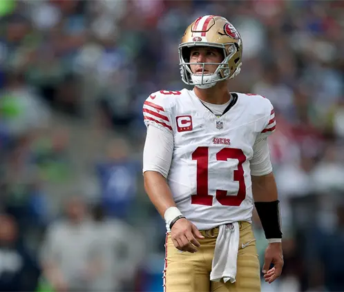 Brock Purdy casi descartado para duelo 49ers vs Saints (Photo by Steph Chambers/Getty Images) Brock Purdy casi descartado para duelo 49ers vs Saints (Photo by Steph Chambers/Getty Images)