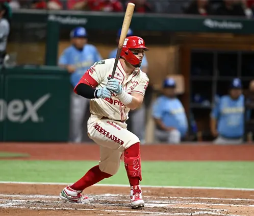 Los Diablos Rojos suman la primera victoria en esta Serie del Rey (Cortesía: Liga Mexicana de Beisbol) Los Diablos Rojos suman la primera victoria en esta Serie del Rey (Cortesía: Liga Mexicana de Beisbol)