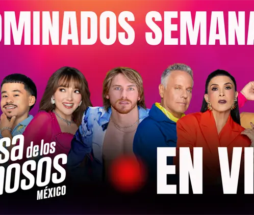 Estos son los 7 nominados en La Casa De Los Famosos MX 3