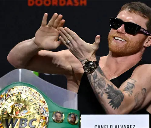 El Canelo se declara listo para subir al ring ante Crawford (Getty images) El Canelo se declara listo para subir al ring ante Crawford (Getty images)