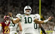 NFL: Commanders 18-27 Packers : Love comanda una gran victoria para Green Bay