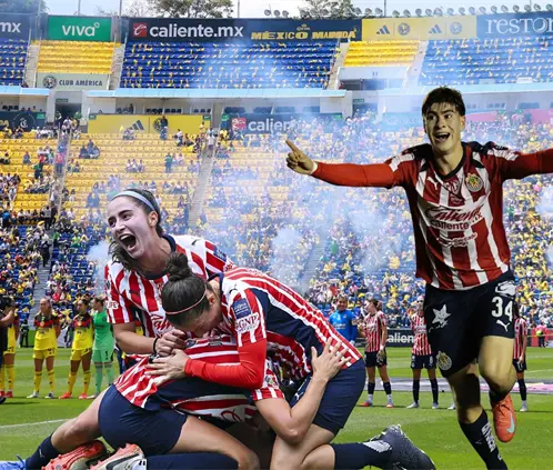 Guadalajara logró llevarse el triunfo ante América (Especial) Guadalajara logró llevarse el triunfo ante América (Especial)