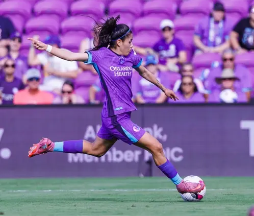 La Maga Ovalle dio un pase para gol y evitó la derrota del Orlando Pride en su primera titularidad en la NWSL. @ORLPride