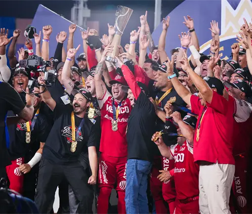 Los Escarlatas coronaron una temporada de éxitos en el beisbol de México (Cortesía: Liga Mexicana de Beisbol)
