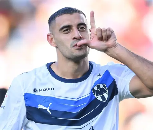 Germán Berterame entró al Top 10 de goleadores de Monterrey (Rayados X) Germán Berterame entró al Top 10 de goleadores de Monterrey (Rayados X)