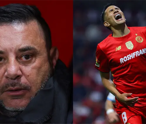 Antonio Mohamed y Nicolás Castro (Photo by Agustin Cuevas/Getty Images). Antonio Mohamed y Nicolás Castro (Photo by Agustin Cuevas/Getty Images).