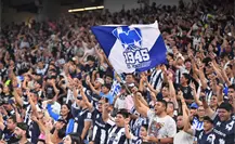 Fanáticos del Monterrey protagonizan bronca en el Estadio Corregidora
