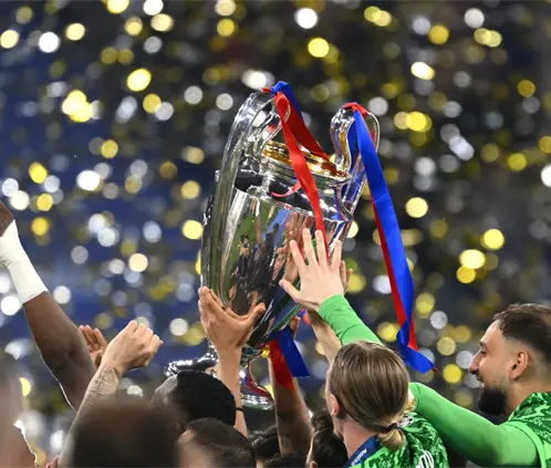 El PSG ganó la última Champions League. Getty Images