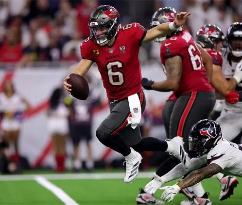 Baker Mayfield volvió a ganar con serie ganadora al final del juego Baker Mayfield volvió a ganar con serie ganadora al final del juego