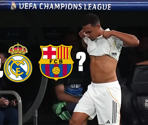 Real Madrid confirma lesión de Trent Alexander-Arnold: ¿Se pierde El Clásico vs Barcelona? (Photo by Angel Martinez/Getty Images) Real Madrid confirma lesión de Trent Alexander-Arnold: ¿Se pierde El Clásico vs Barcelona? (Photo by Angel Martinez/Getty Images)