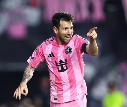 Lionel Messi acordó extender su contrato con el Inter Miami, escuadra con la cual se retiraría en 2027. Getty Images