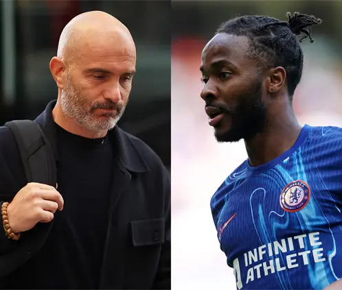 Pelea en el Chelsea: Enzo Maresca usa a su papá para criticar a Sterling y Disasi (Photo by Harry Murphy/Getty Images) Pelea en el Chelsea: Enzo Maresca usa a su papá para criticar a Sterling y Disasi (Photo by Harry Murphy/Getty Images)