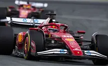 Checo Pérez se sube a un Ferrari antes de debutar con Cadillac