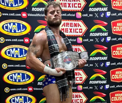 MJF deberá presentarse en All In Toronto de AEW en Canadá solo un día después de su lucha en el 92° Aniversario del CMLL. @The_MJF MJF deberá presentarse en All In Toronto de AEW en Canadá solo un día después de su lucha en el 92° Aniversario del CMLL. @The_MJF