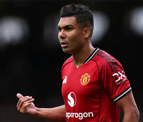 Casemiro ya tiene más expulsiones en el United que en su carrera (Photo by Justin Setterfield/Getty Images) Casemiro ya tiene más expulsiones en el United que en su carrera (Photo by Justin Setterfield/Getty Images)