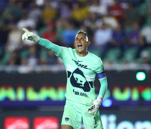 Keylor Navas firmó con los Pumas tras haberse caído su traspaso al Monterrey. Getty Images