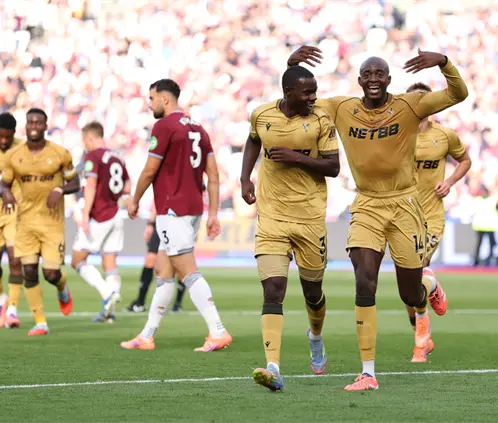 El West Ham ha perdido cuatro de sus cinco juegos desde que se fue Edson Álvarez, y ya corren el riesgo de descender. Getty Images El West Ham ha perdido cuatro de sus cinco juegos desde que se fue Edson Álvarez, y ya corren el riesgo de descender. Getty Images