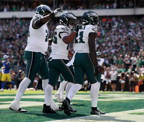 NFL: Philadelphia Eagles remonta y mantiene el invicto ante Los Angeles Rams  (Photo by Ishika Samant/Getty Images)