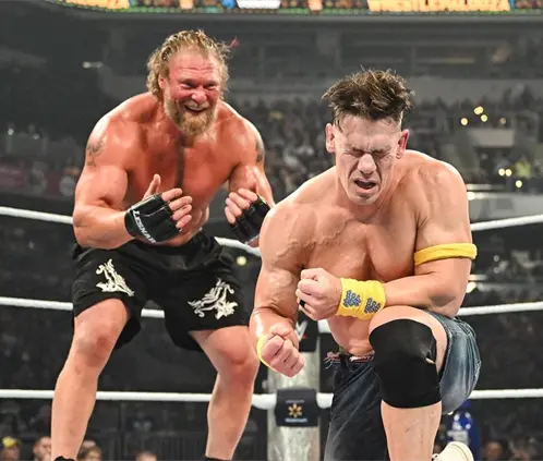 La lucha entre Brock Lesnar y John Cena fue uno de los momentos más criticados de WrestlePalooza. @WWE