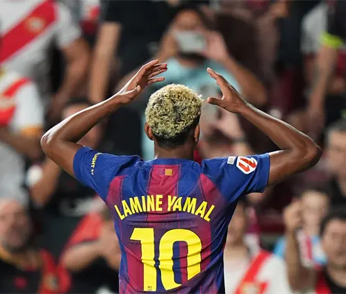 Lamine Yamal aspira a ser el Balón de Oro más joven de la historia. Getty Images