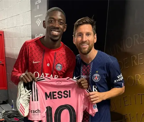 Lionel Messi no olvida a Ousmane Dembélé por el Balón de Oro (Foto: O