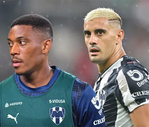 Germán Berterame no le huye a competir por el puesto titular con el francés, de quien busca aprender (Getty Images)