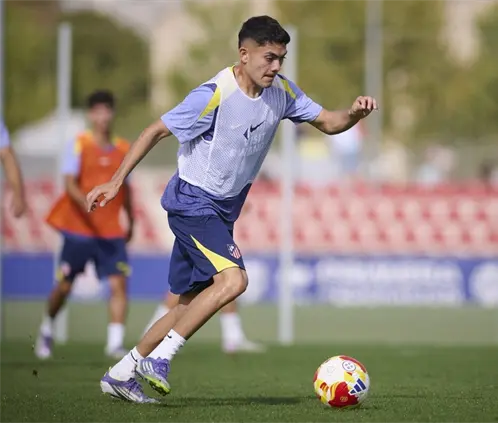 Ronaldo Nájera, canterano de Tigres, se sumó al Atlético de Madrid de España para la temporada 2025-2026. @Atleti