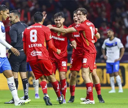 El 6-2 contra Toluca se volvió en la peor derrota de Rayados en más de 20 años. Getty Images