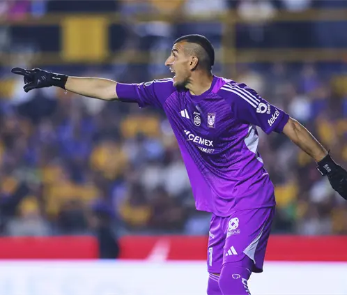 Nahuel Guzmán de Tigres se convirtió en el quinto portero que más veces se ha ido en blanco en la historia de la Liga MX. Getty Images
